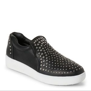 Steven by Steve Madden Smash studded slip ons